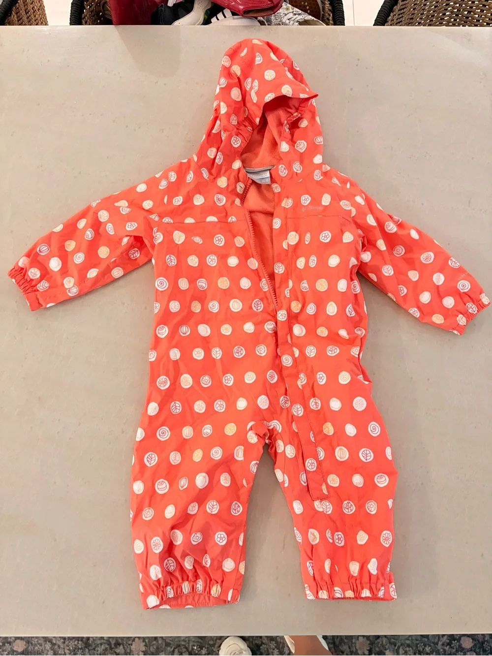 Columbia Hooded Rain Suit Baby